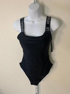 KENDALL + KYLIE New Swim Suit One Piece Black